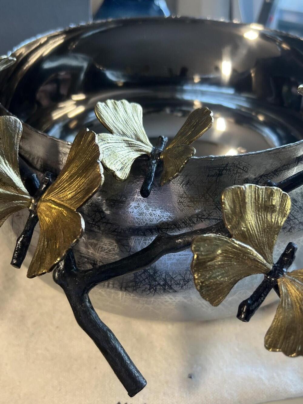 MICHAEL ARAM Butterfly Ginkgo Bowl, New